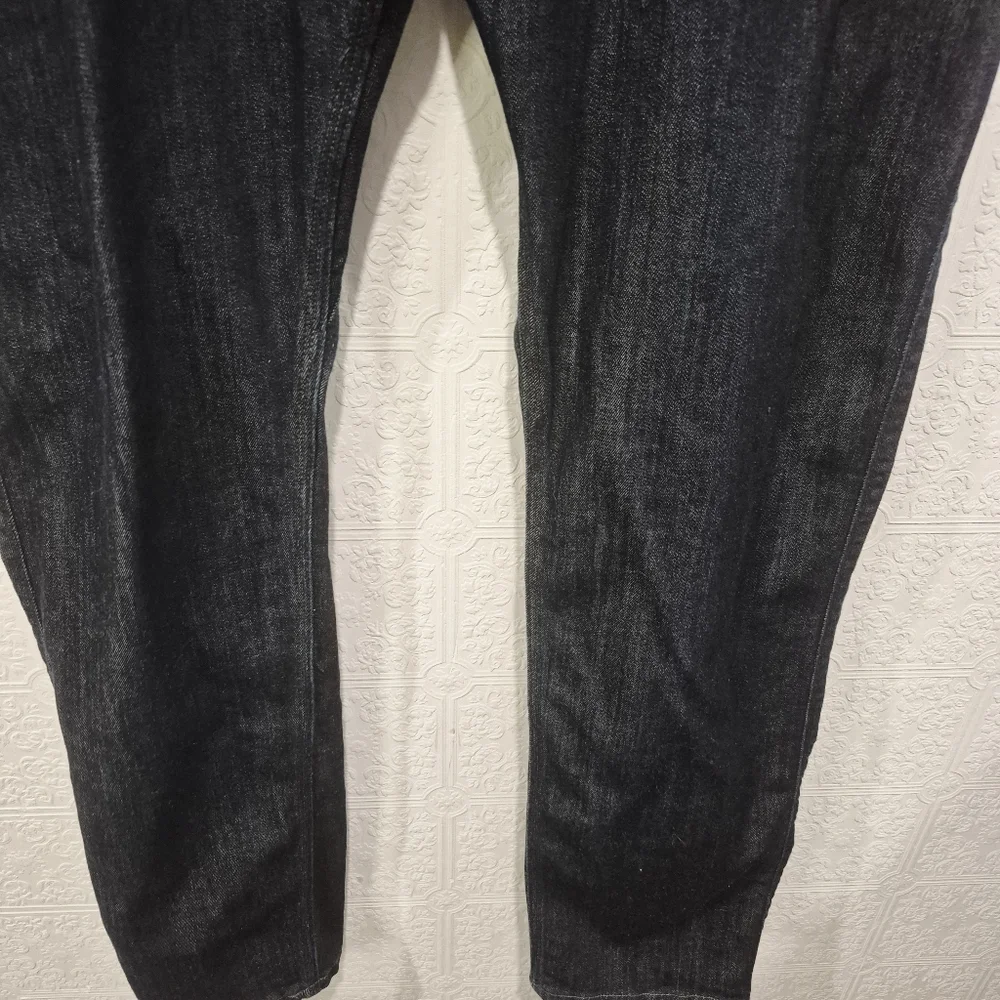 Slim Fit Men's Dark Indigo Jeans - Picture 5 of 7